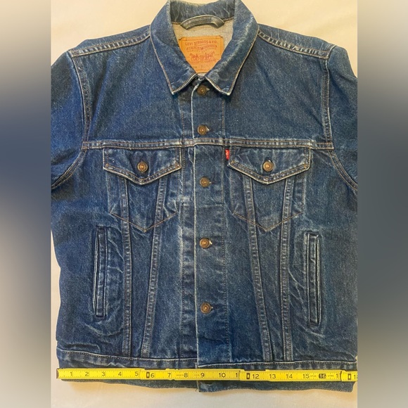 Vintage Levi's 70506  Denim Trucker Jacket - Picture 2 of 11